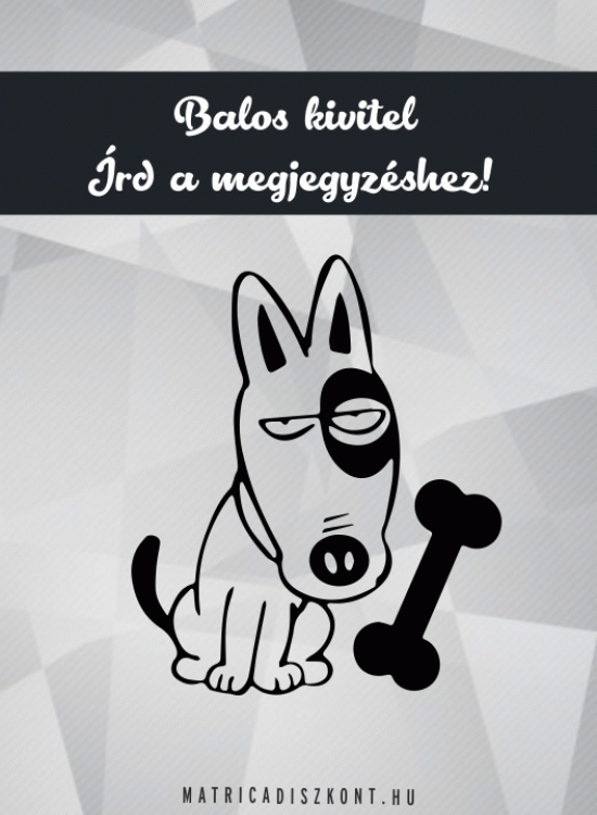 Kutyás vicces autómatrica